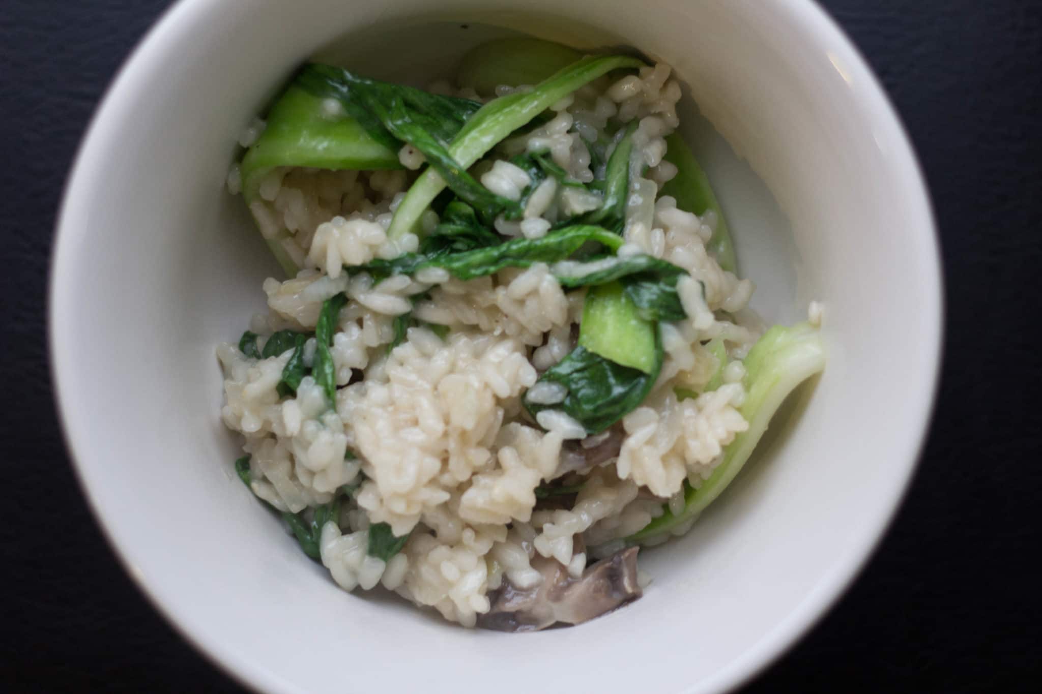 Risotto with Wild Ramps and Greens