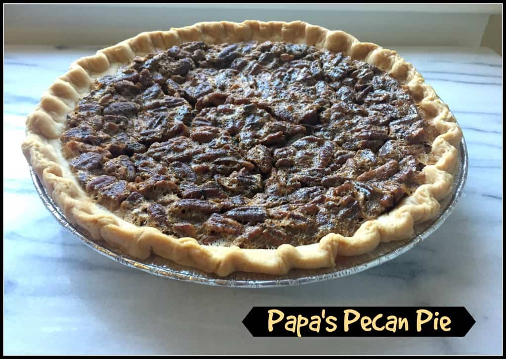 Papa's pecan pie