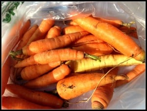 Local carrots