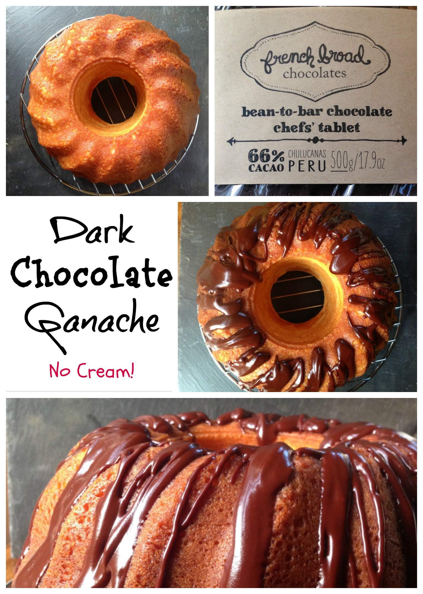 Dark Chocolate Ganache Without Cream · Erin Brighton