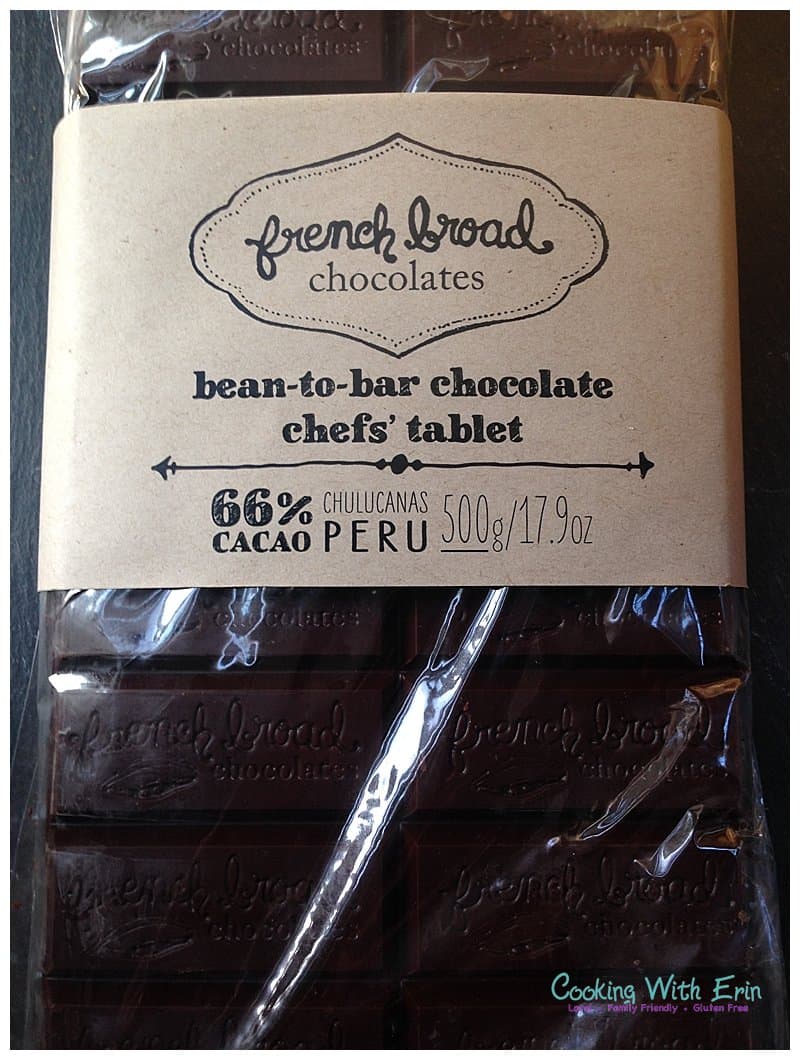 Peruvian Dark Chocolate from French Broad Chocolates