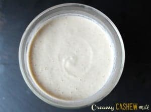 Creamy Cashew Milk