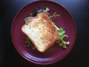 Baked Bacon BLT Sandwich