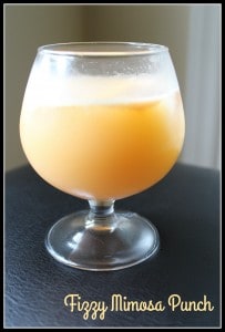 Fizzy Mimosa Punch
