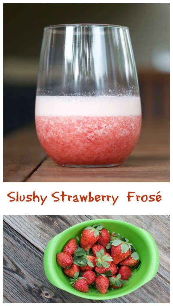 Slushy Strawberry Frose