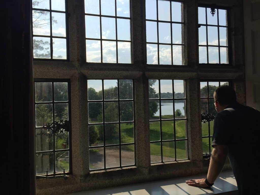 Ireland With Kids - Enjoying the View At Waterford Castle