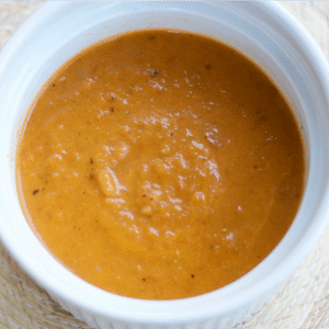 roasted pepper and tomato soup