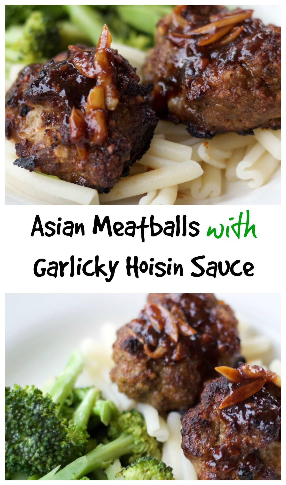 Asian Meatballs With Garlicky Hoisin Sauce Erin Brighton