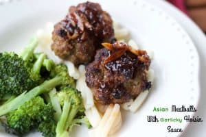 Asian Meatballs With Garlicky Hoisin Sauce || Erin Brighton | family dinner | eat local | pork | Got To Be NC