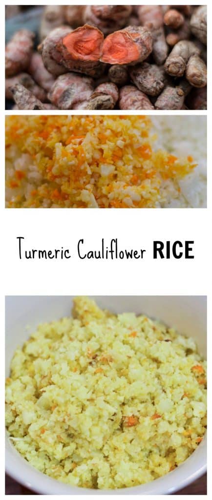 turmeric cauliflower rice || Erin Brighton | grain free | whole30 | paleo | gluten-free