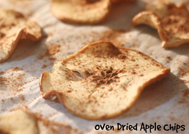 Oven Dried Apple Chips Erin Brighton