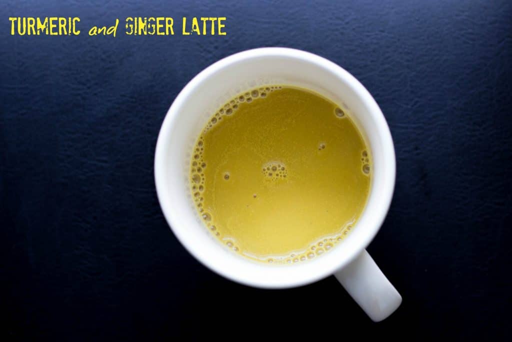 Turmeric Ginger Latte || Erin Brighton || gluten-free | espresso drinks | breakfast | good for you recipes