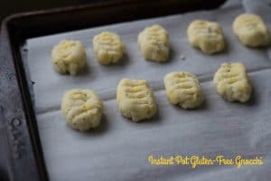 Instant Pot Gluten Free Gnocchi || Erin Brighton | DIY | gluten free recipes | easy dinners