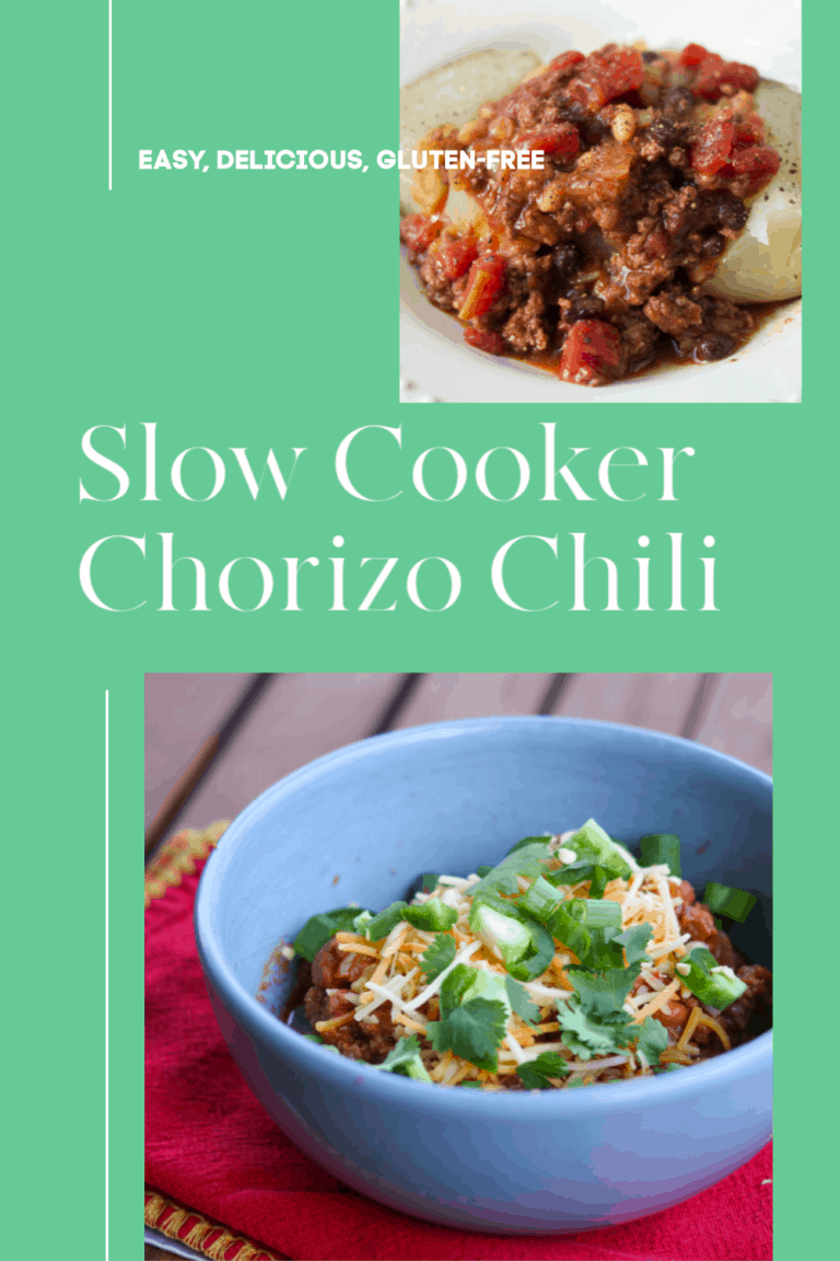 Easy Slow Cooker Chorizo Chili – Erin Brighton