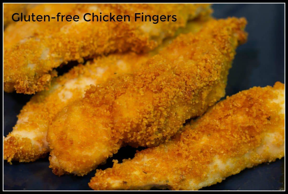 Gluten-free buttermilk chicken fingers || Erin Brighton | easy dinners | gluten free meals