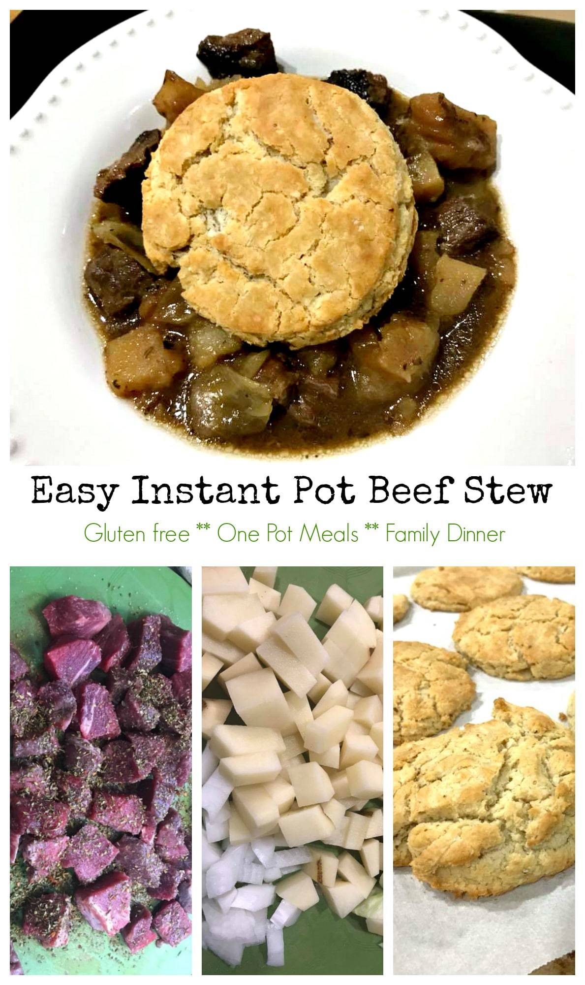 Easy Instant Pot Beef Stew || Erin Brighton | Easy Dinners | Instant Pot | Family Meals | Got To Be NC | NC Beef