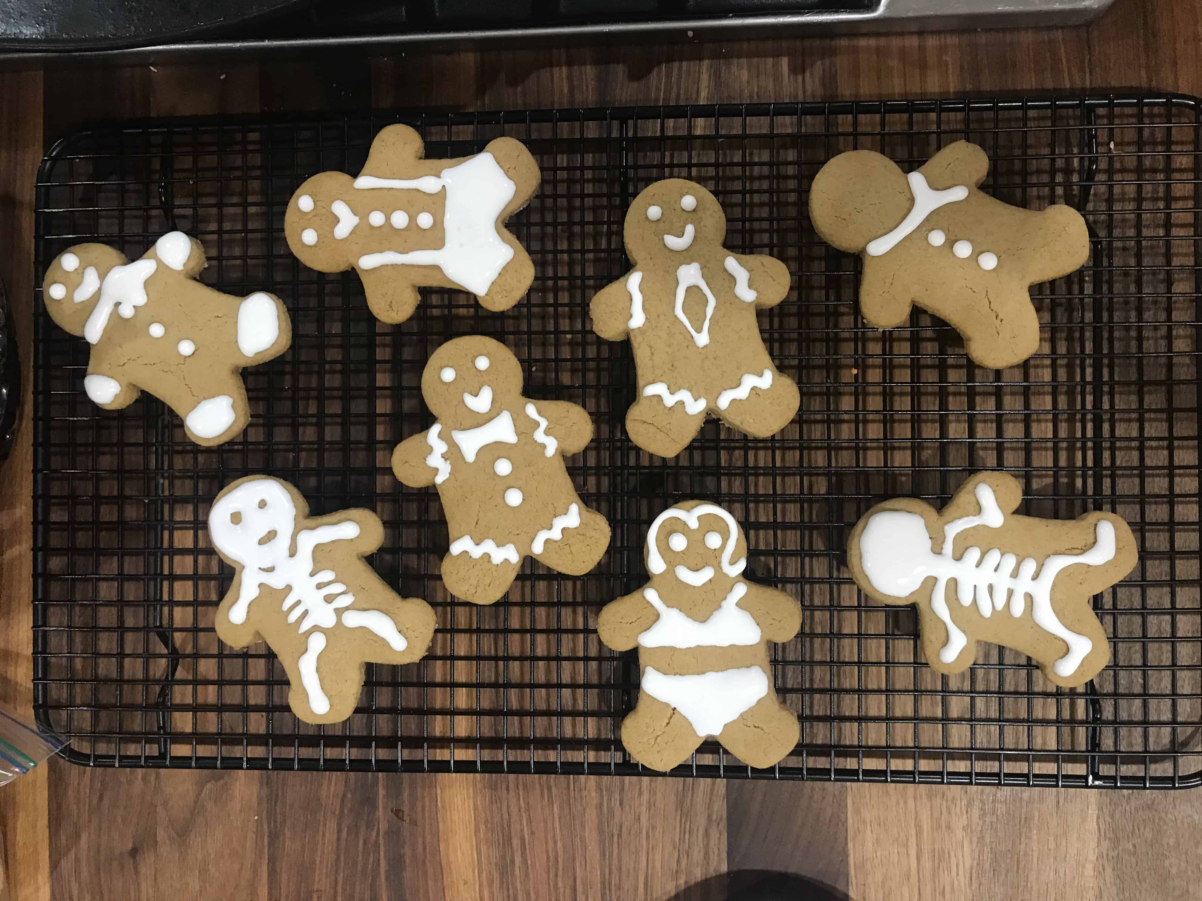 Soft gluten-free gingerbread cookies