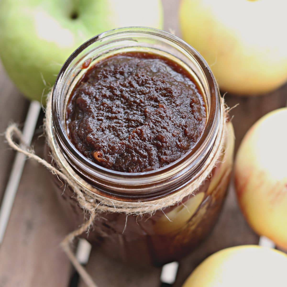 Slow Cooker Apple Butter With Molasses