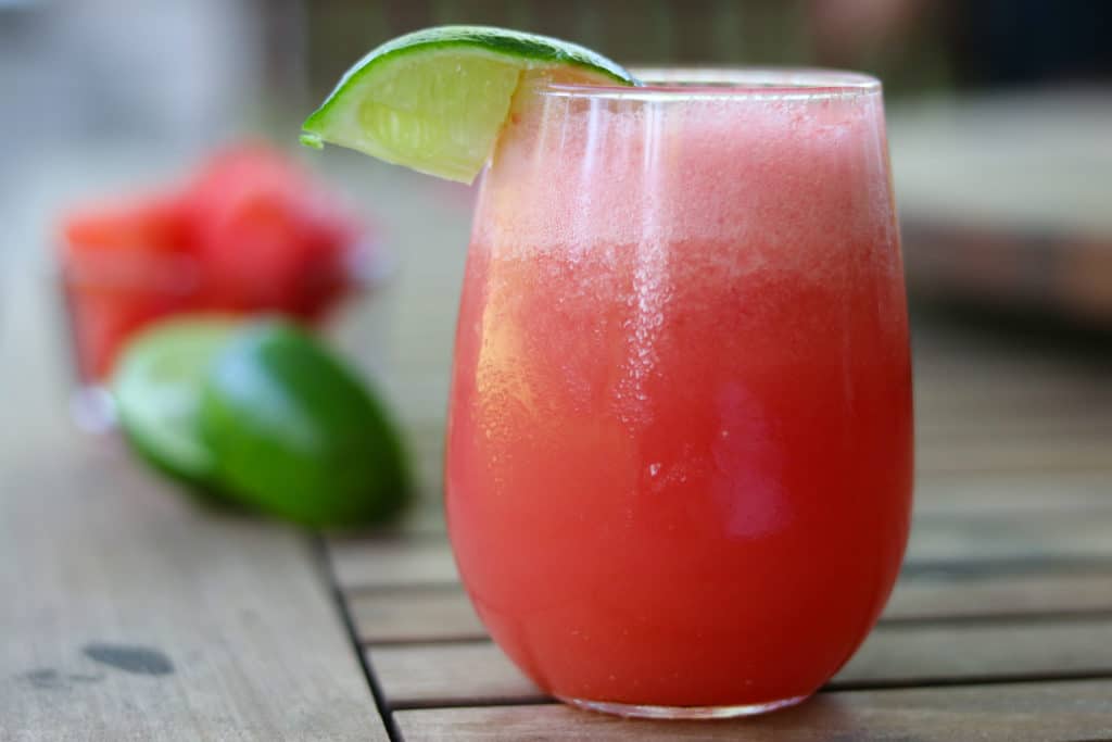 Slushy Watermelon Margarita - Erin Brighton