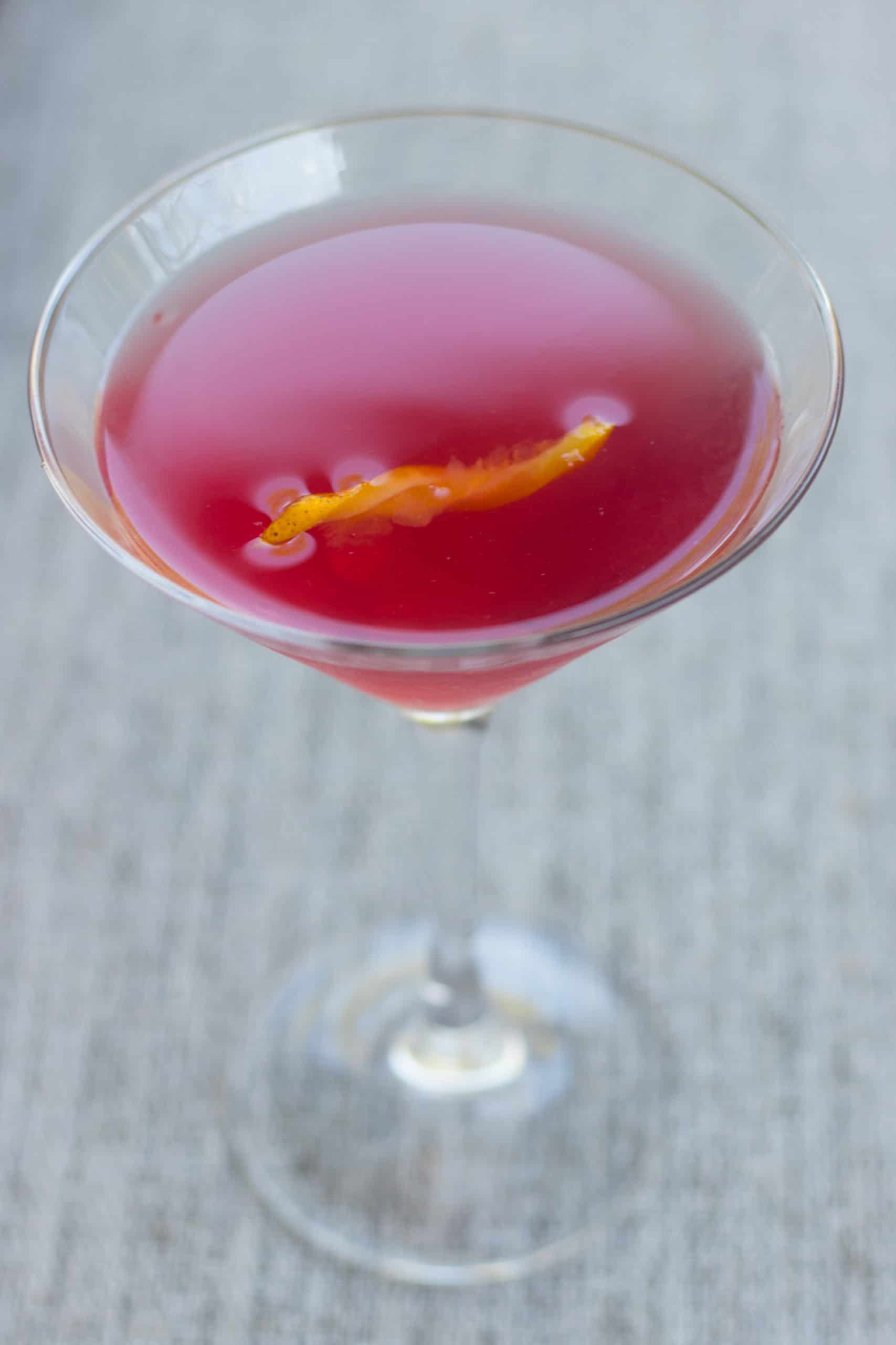 Make this! Super simple and refreshing. Cranberry Cosmo Cocktail.