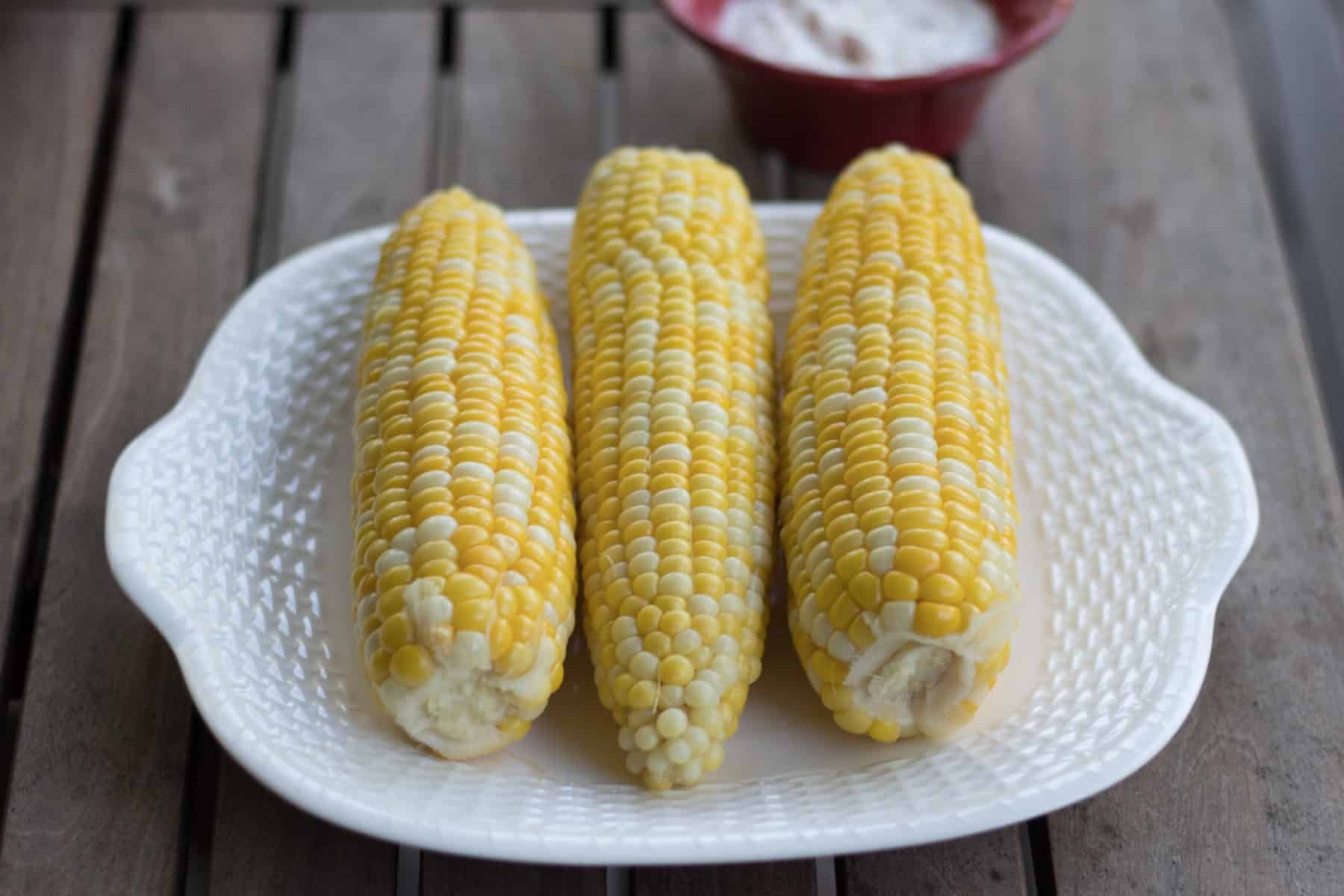 three ears of corn