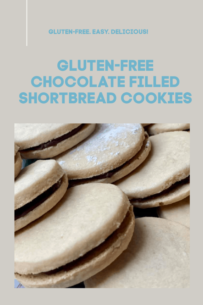 Easy Gluten-Free Shortbread Cookie Sandwiches - Erin Brighton